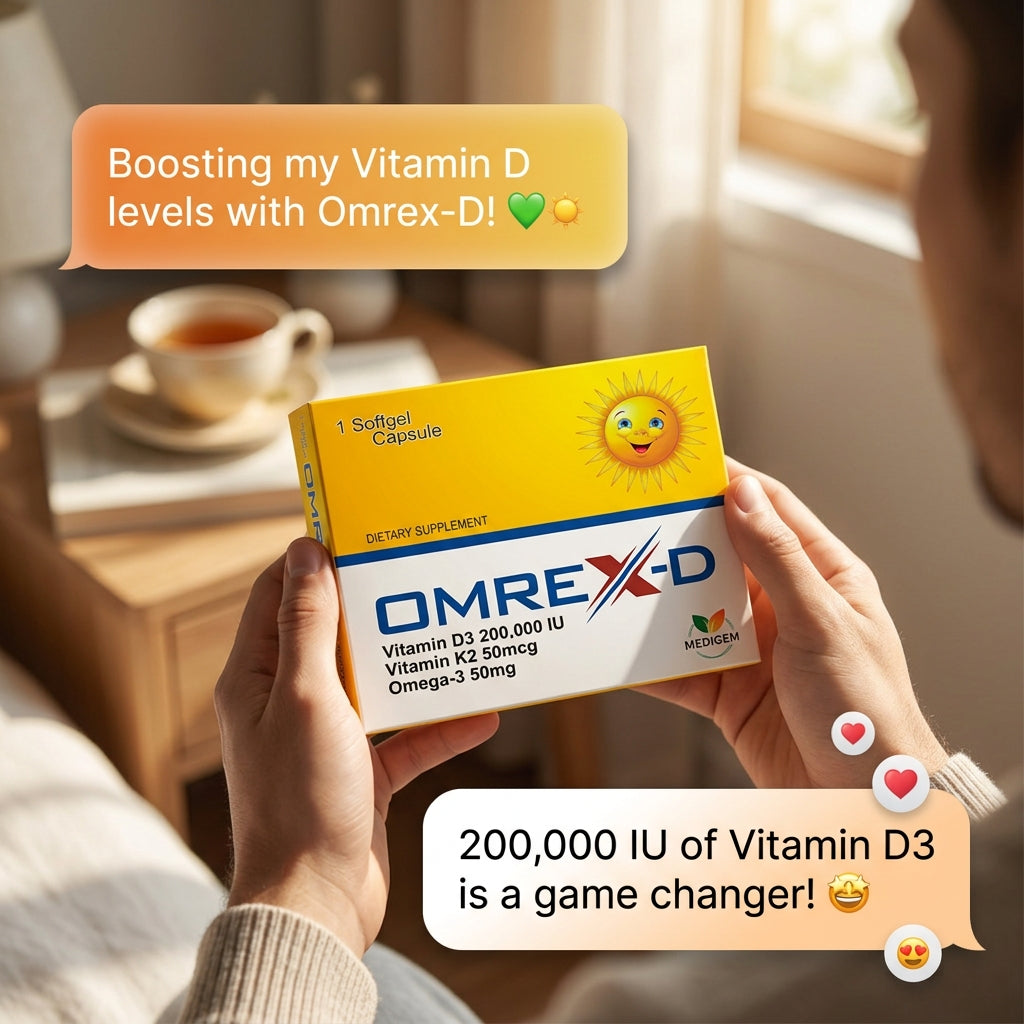 Buy 5 Pack of omrex-D Get 1 Free