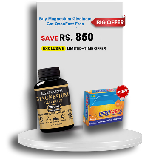 Buy Magnesium Glycinate Get Ossofast Free