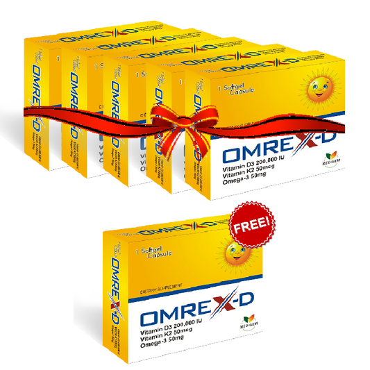 Buy 5 Pack of omrex-D Get 1 Free